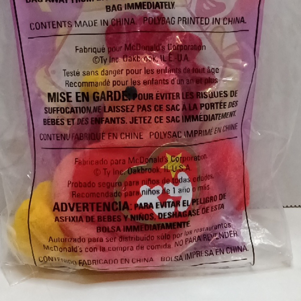 1999 McDonald's ty beanie babies strut the  rooster - Picture 2 of 2